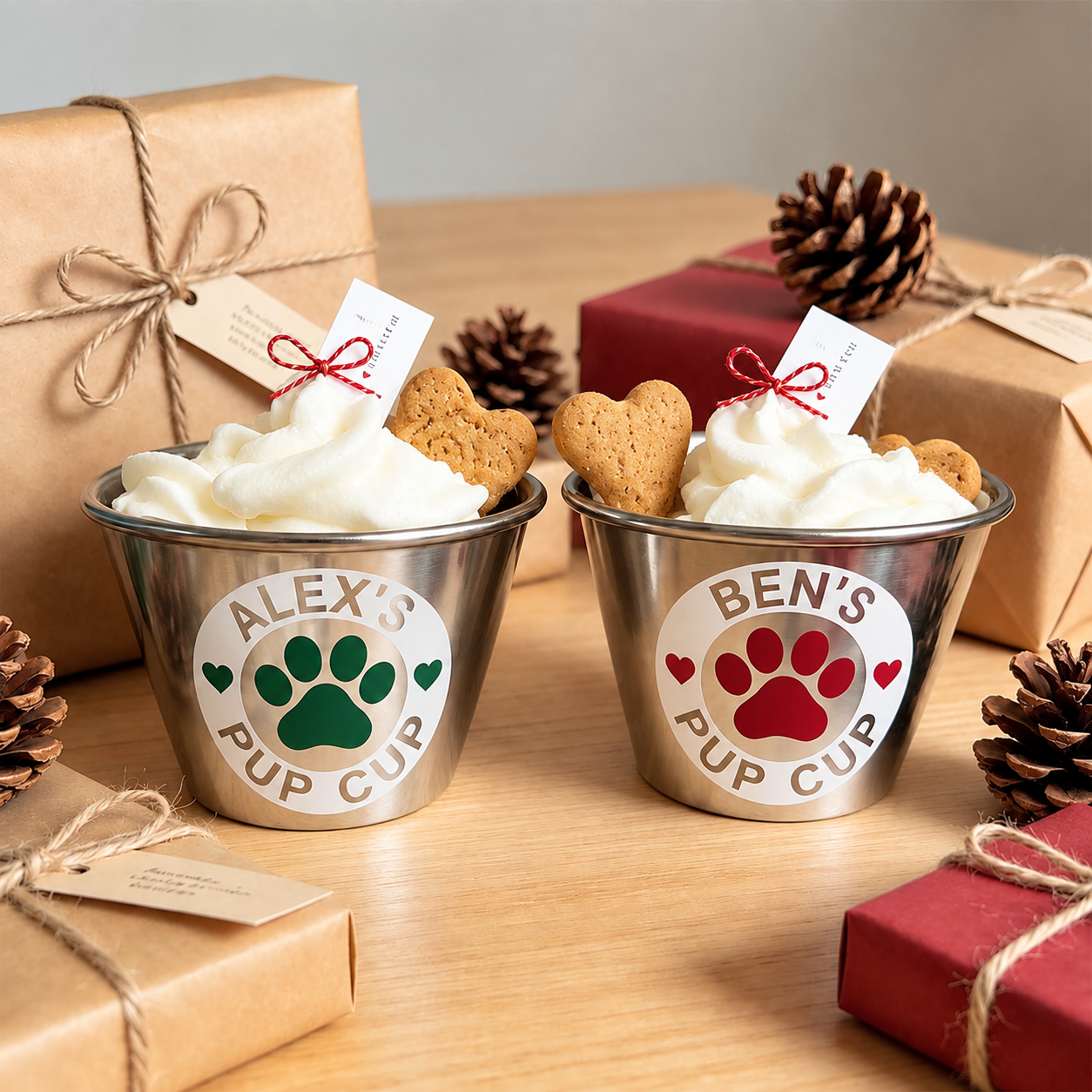 Personalized Valentine’s Day Pet Gift Pup Cup Mug | BKPet285