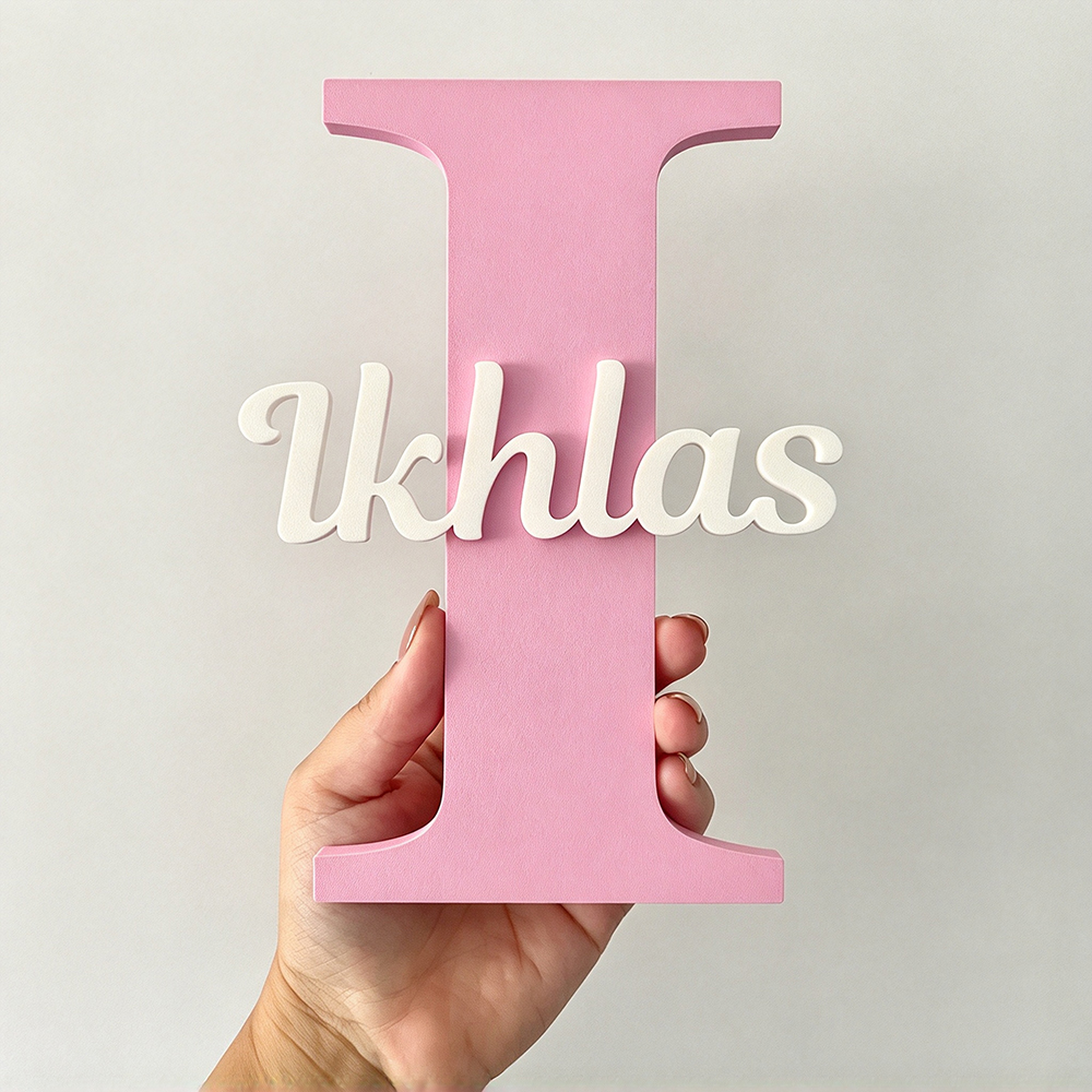 Personalized Monogram Bedroom Door Decoration Name Sign | CWBaby547