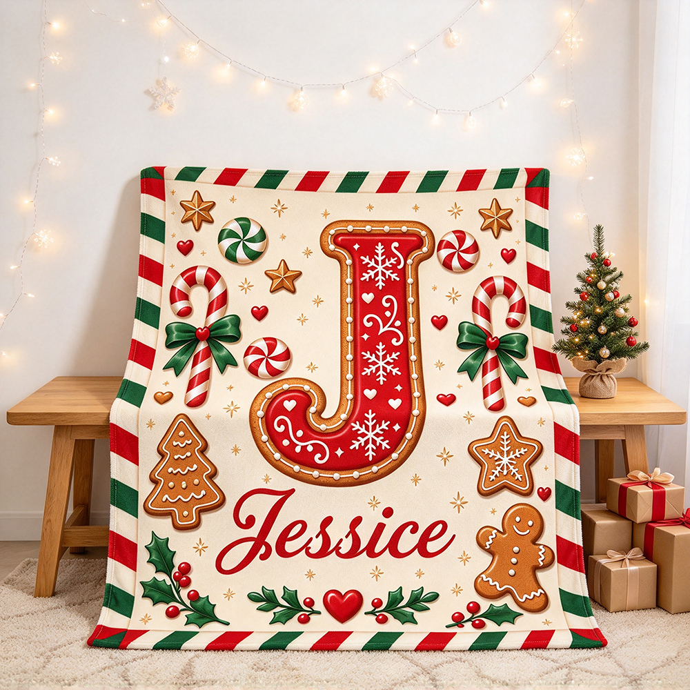 Personalized Merry Christmas Blanket for Comfort & Unique | BKMC38