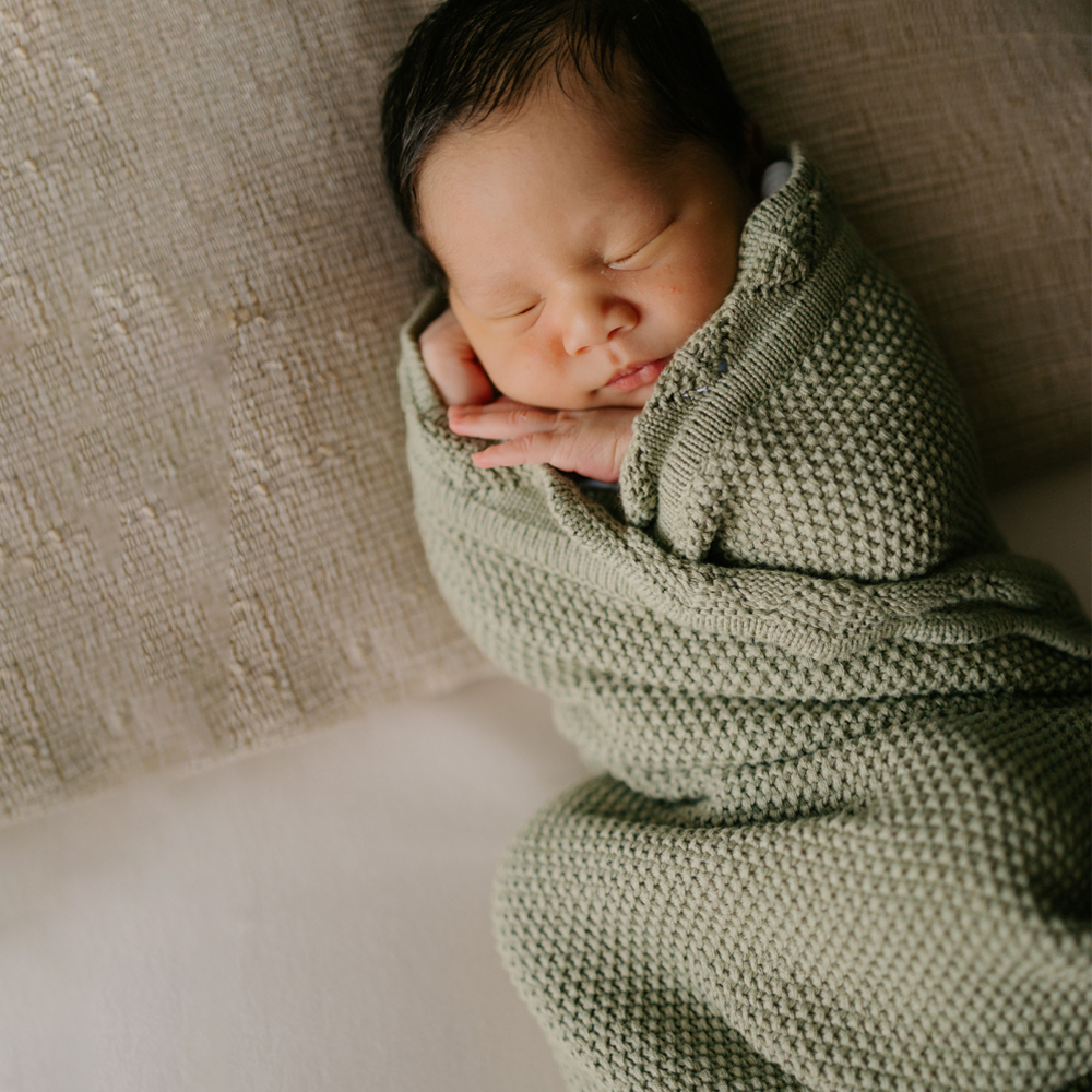 Personalized Embroidered Knit Baby Blanket for Unique Gift | CWBaby51