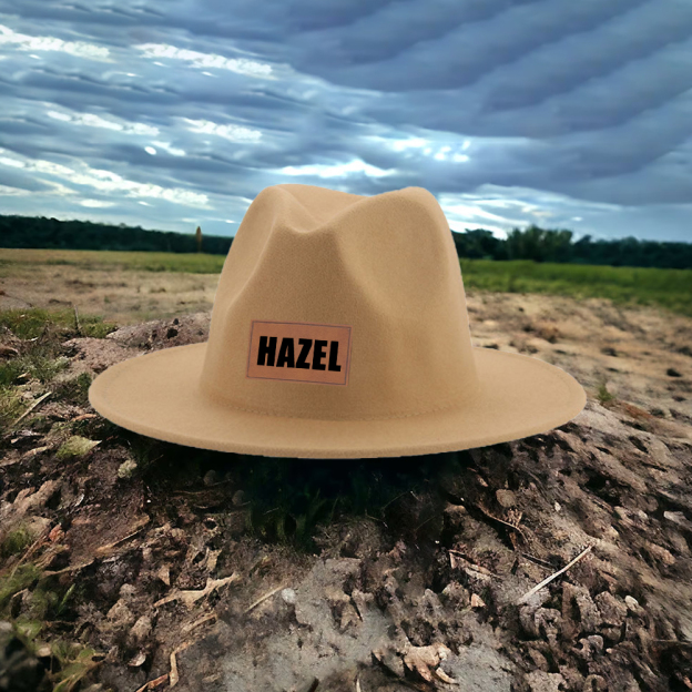 Personalized Leather Patch Cowboy Hat for Comfort & Unique | CWBeach99