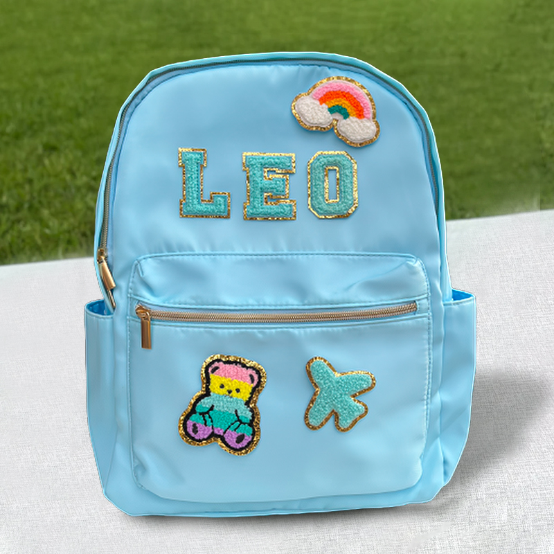 Personalized Hand Patch Kids Funny Backpack