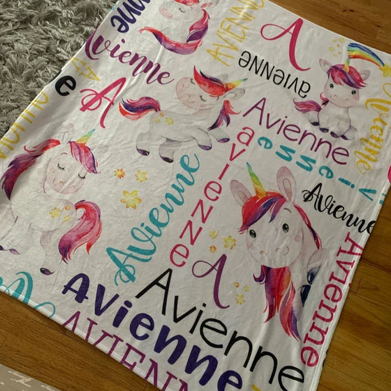 Personalized Lovely Kid Blanket for Comfort & Unique | BKKid125