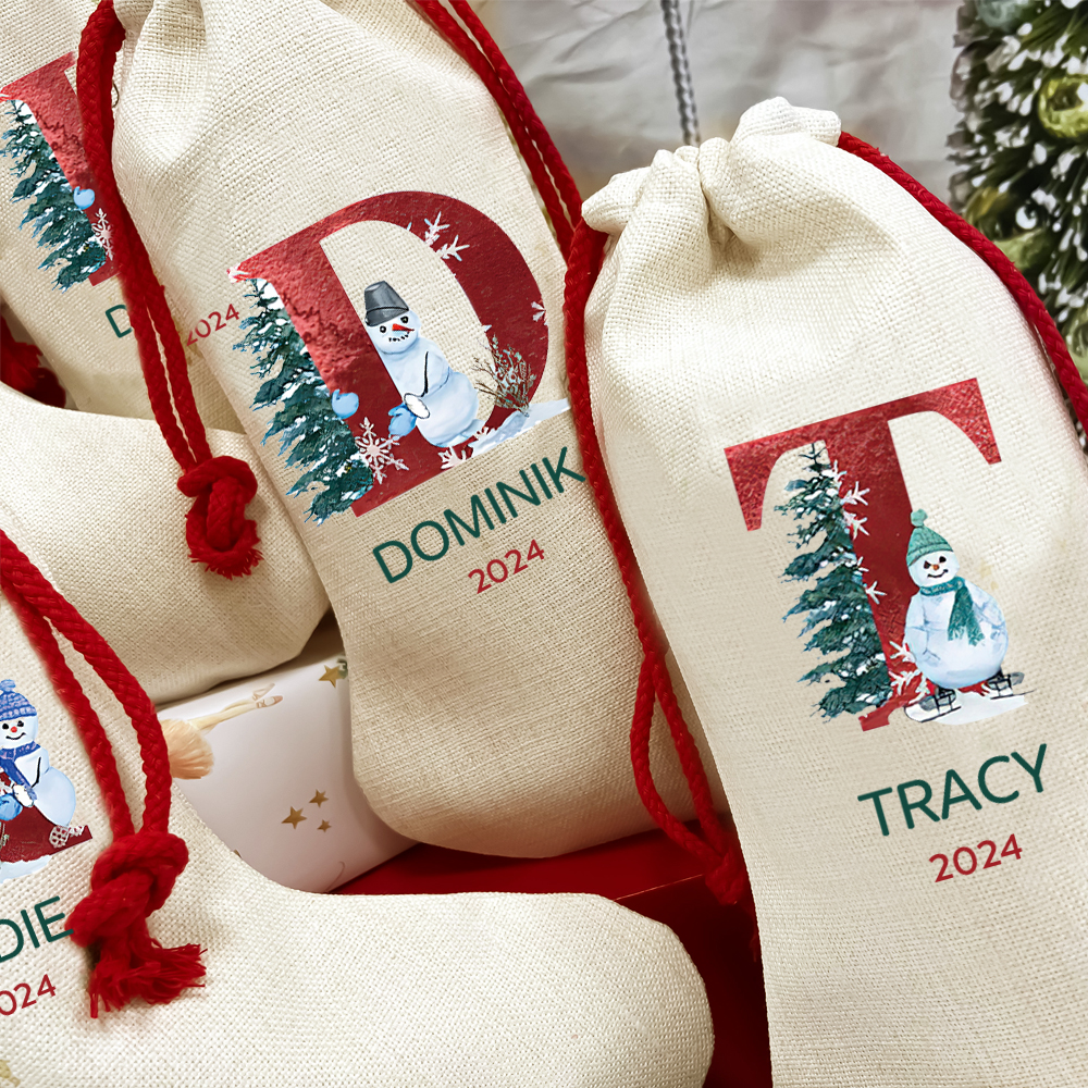 Personalized 30*40cm Christmas Santa Stocking | MCGift21