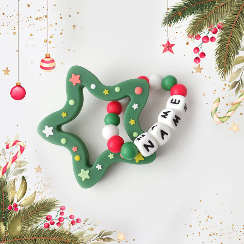 Personalized Christmas Baby Toy Ring | MCGift31