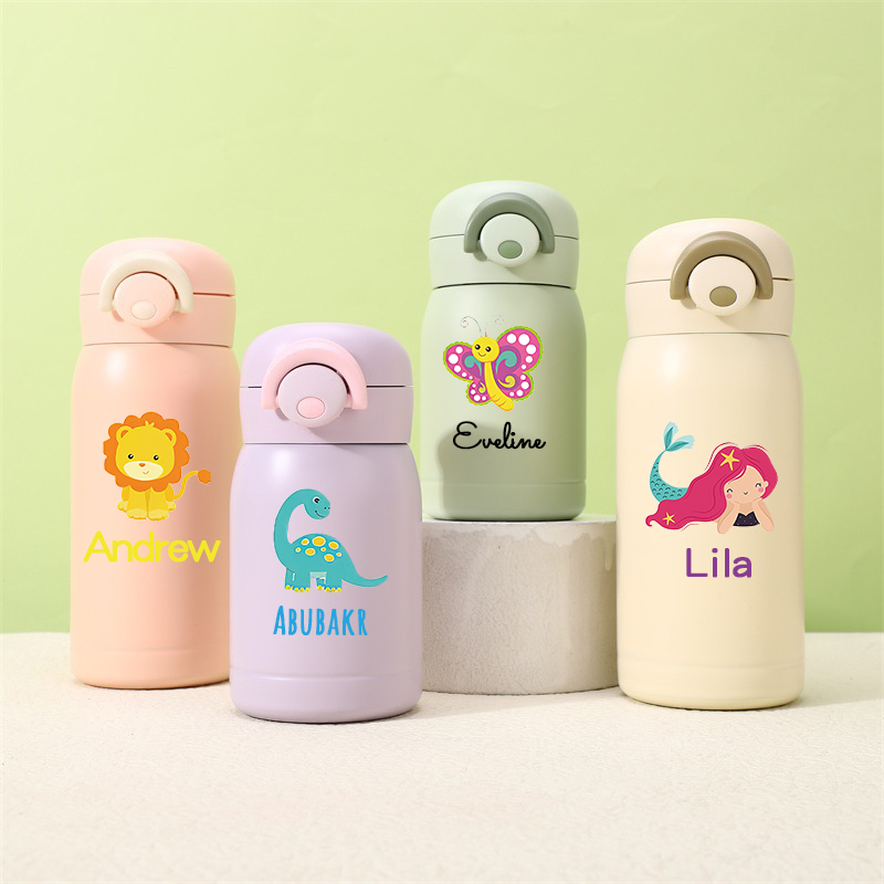 Personalised BPA Free 12oz/ 17oz  Water Bottles | Youbottle23