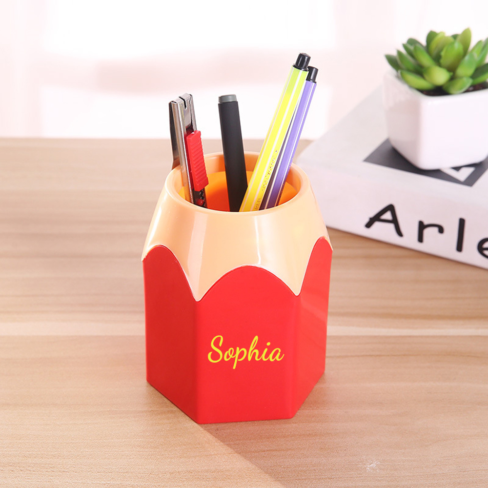 Personalized Kid Pencil Holder (Colored Markpen Included) | CWToy70