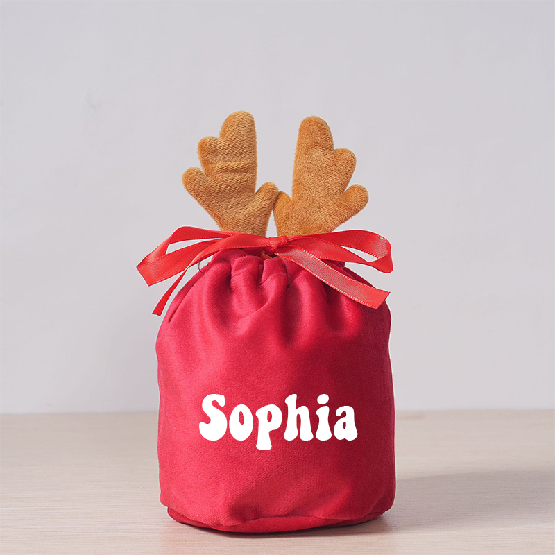 Personalized 6*8 inches Christmas Gift Bag | MCGift42