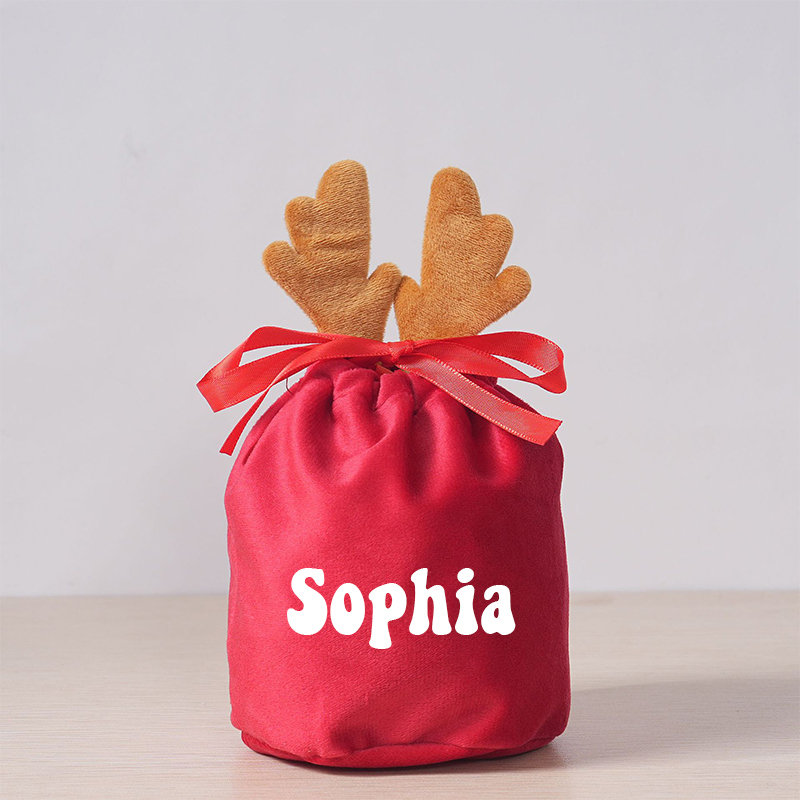 Personalized 6*8 inches Christmas Gift Bag | MCGift42