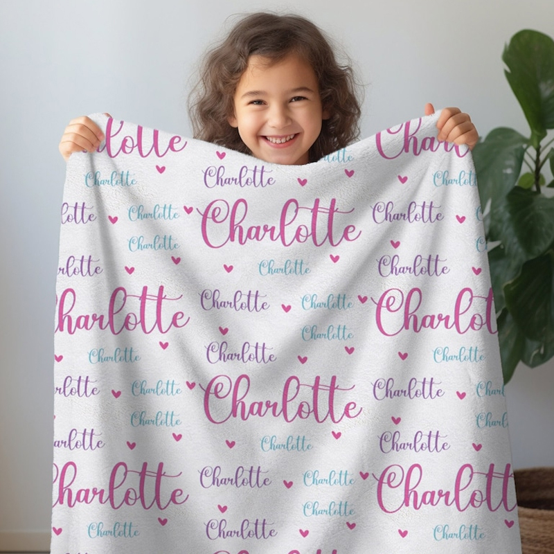 Personalized Lovely Kid Blanket for Comfort & Unique | BKKid133