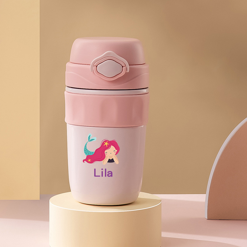 Personalised BPA Free 11oz Stainless Steel Water Bottle | Youbottle27