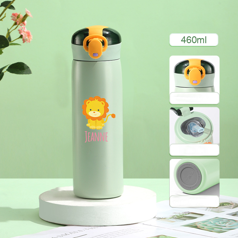 Personalised BPA Free 11oz / 16oz Stainless Steel Water Bottle | Youbottle28