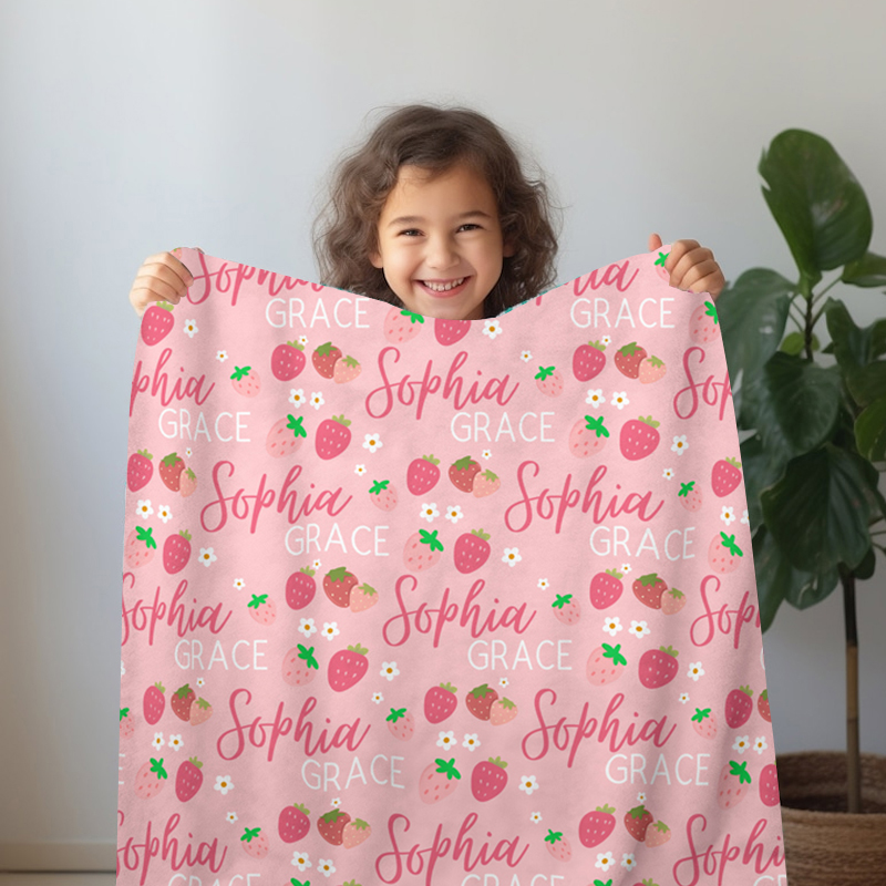 Personalized Lovely Kid Blanket for Comfort & Unique | BKKid136