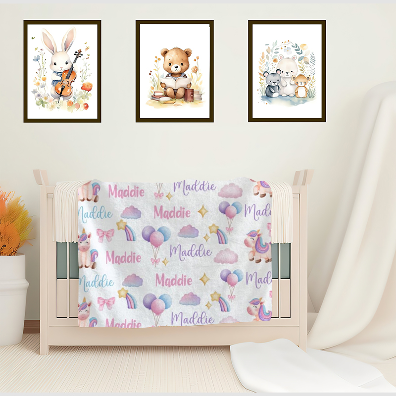 Personalized Lovely Kid Blanket for Comfort & Unique | BKKid138