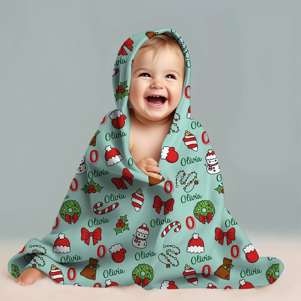 Personalized Merry Christmas Blanket for Comfort & Unique | BKMC25