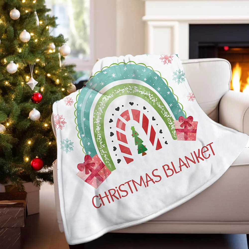 Personalized Merry Christmas Blanket for Comfort & Unique | BKMC27