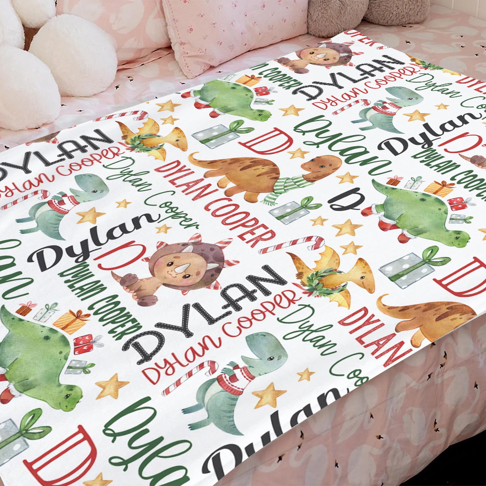 Personalized Merry Christmas Blanket for Comfort & Unique | BKMC28