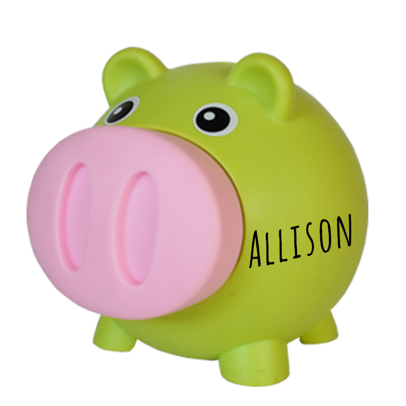 Personalized Kids Lovely Piggy Bank | CWToy89