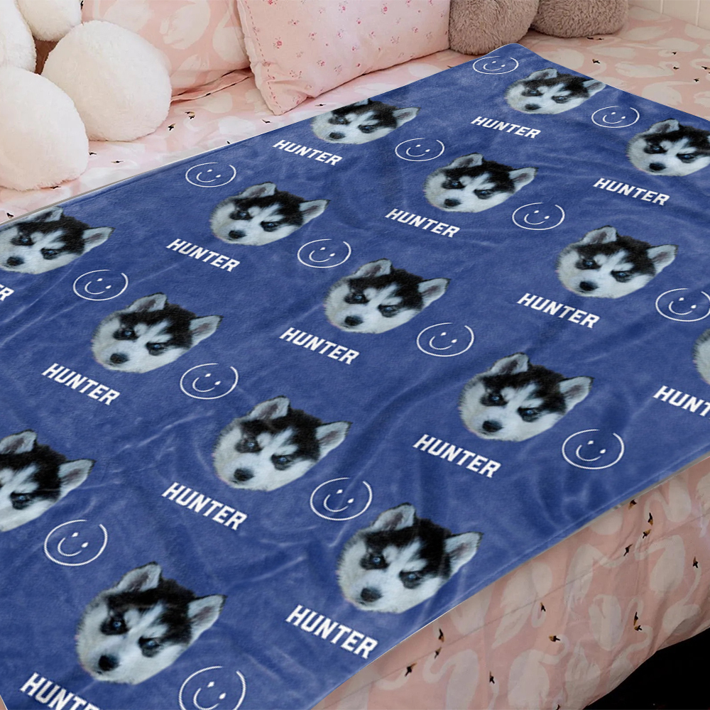 Personalized Lovely Pet Blanket for Comfort & Unique | BKPet114