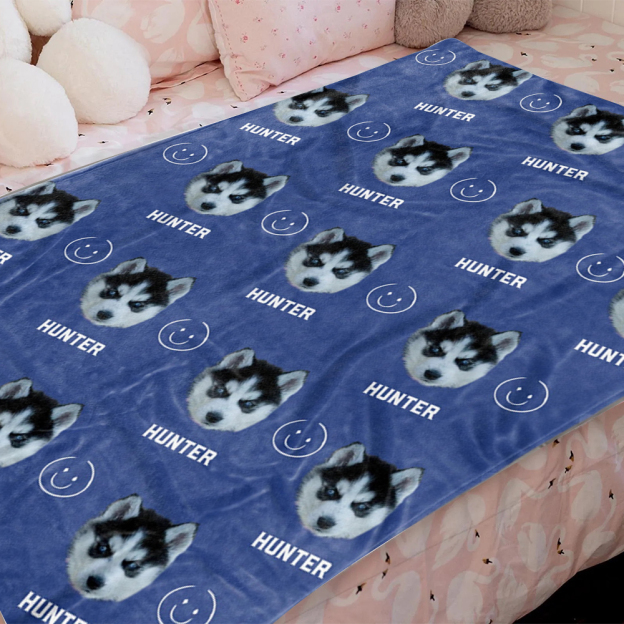 Personalized Lovely Pet Blanket for Comfort & Unique | BKPet114