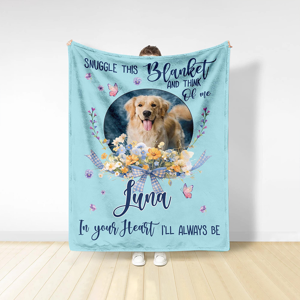 Personalized Lovely Pet Blanket for Comfort & Unique | BKPet118