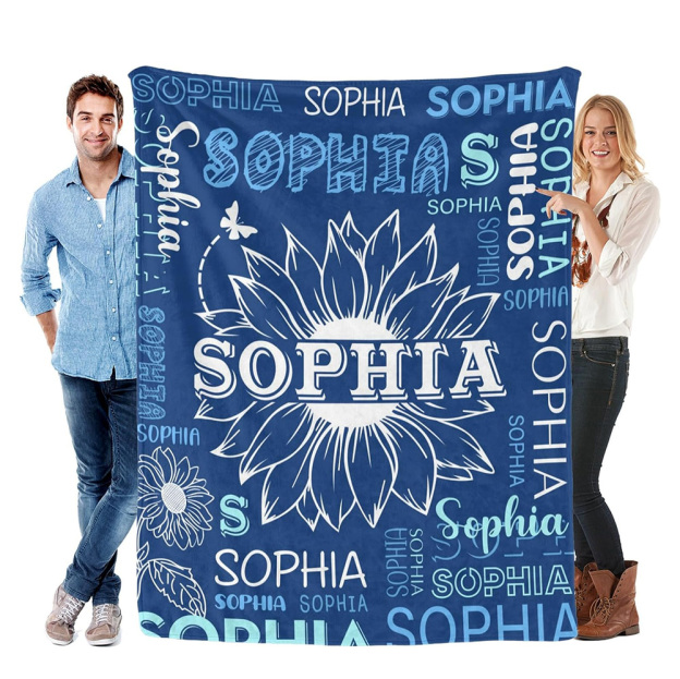 Personalized Lovely Kid Blanket for Comfort & Unique | BKKid158