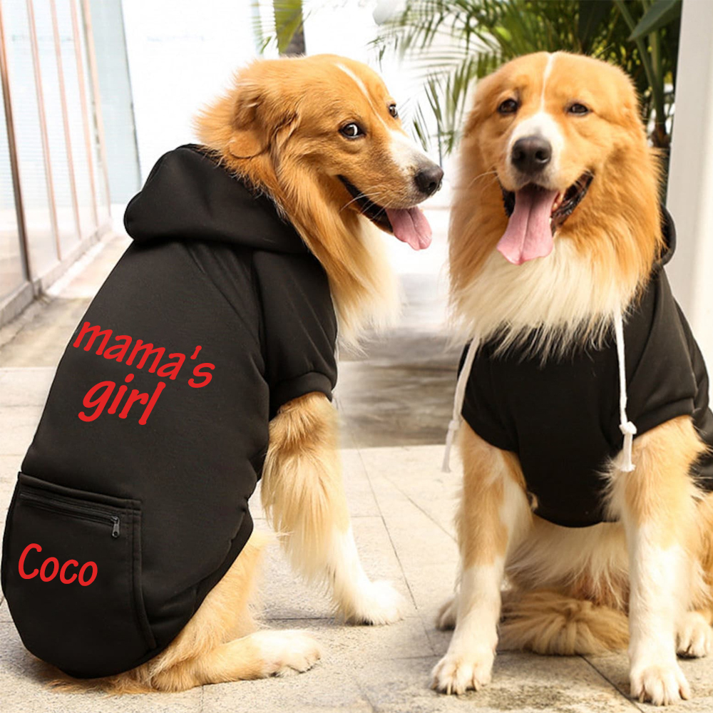 Personalized Warm Puppy Hoodie for Comfort & Unique | BKPet10001