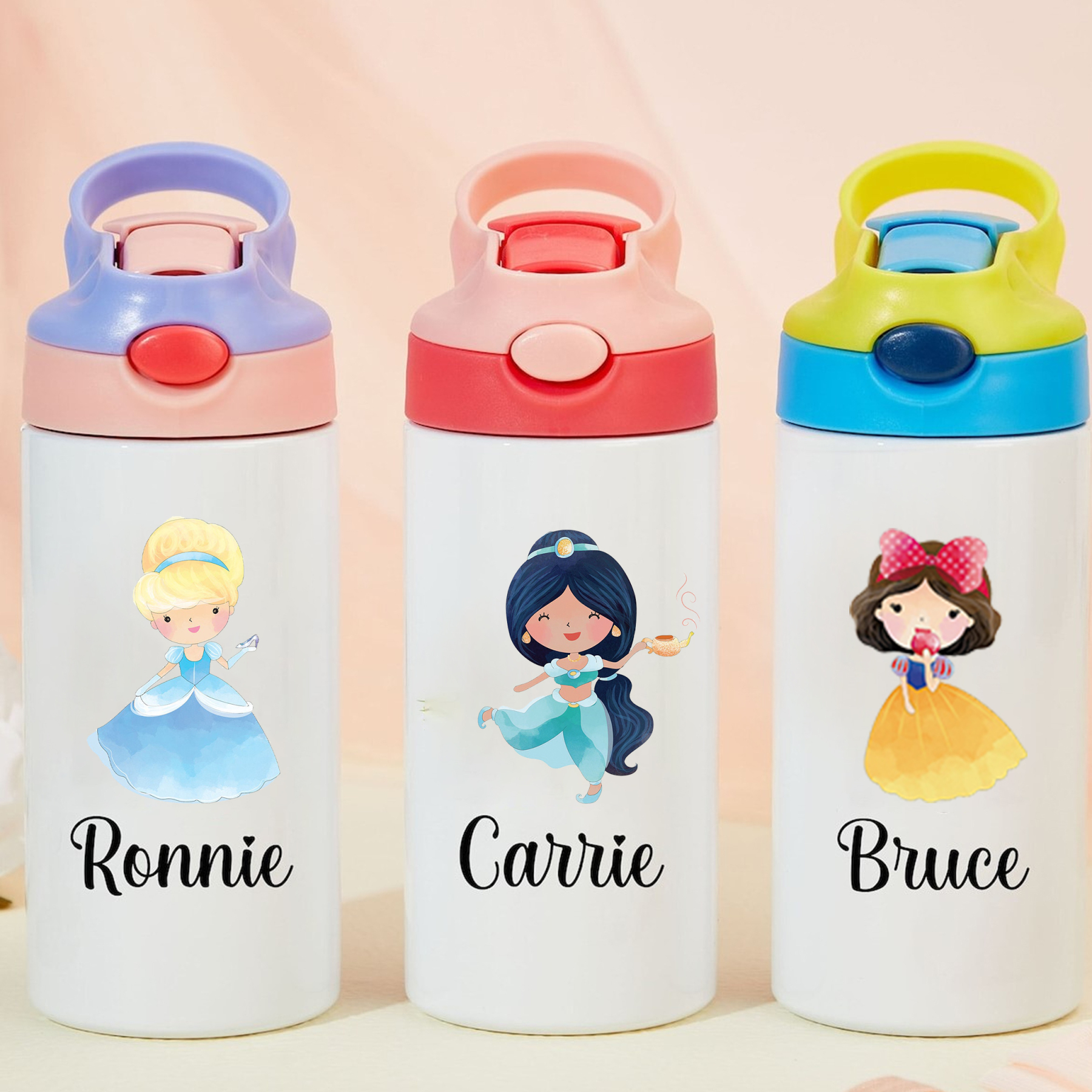 Personalised BPA Free 12oz Truck Water Bottles | YouBottle46