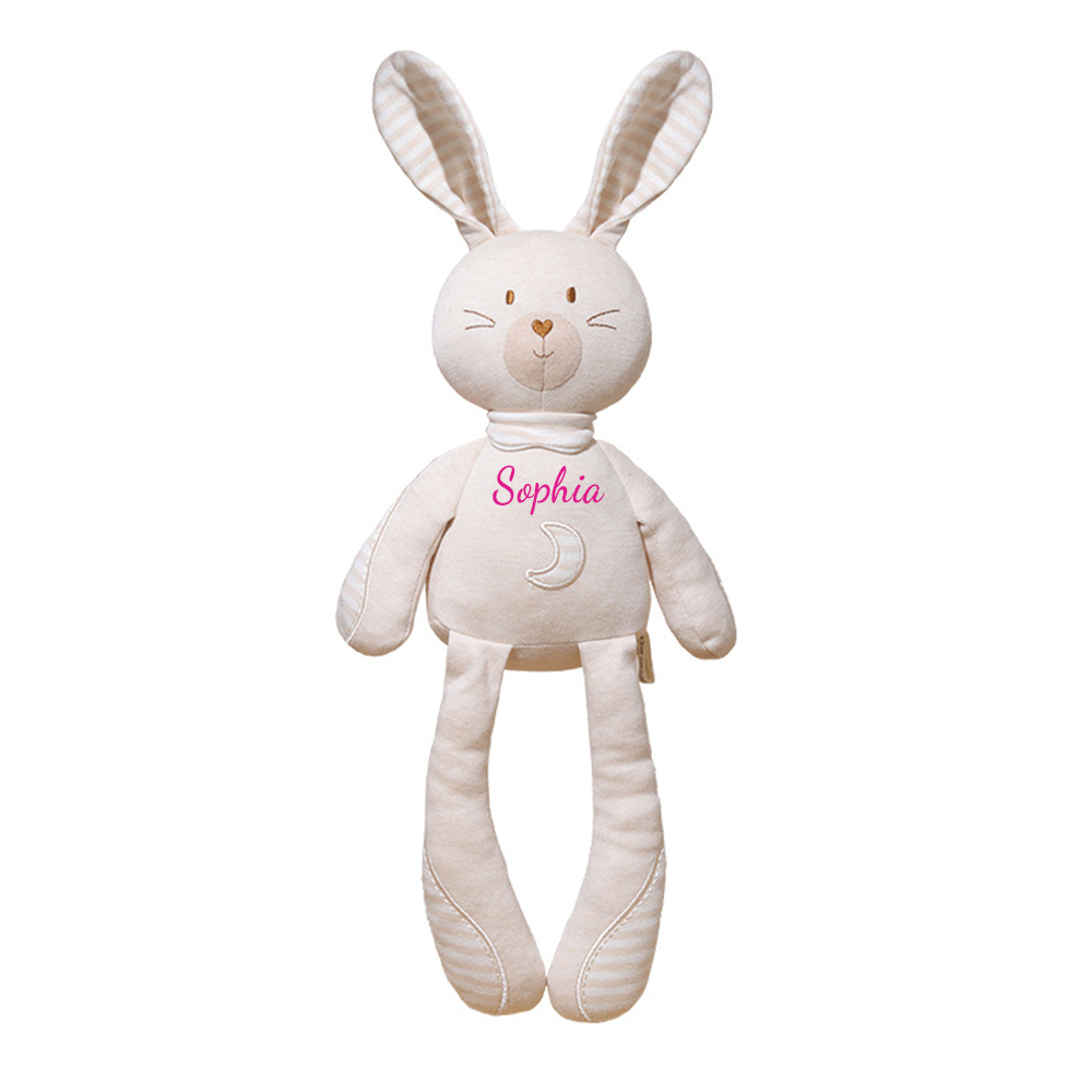 Personalized Cute Long Legs Sleeping Baby Toys | CWToy118