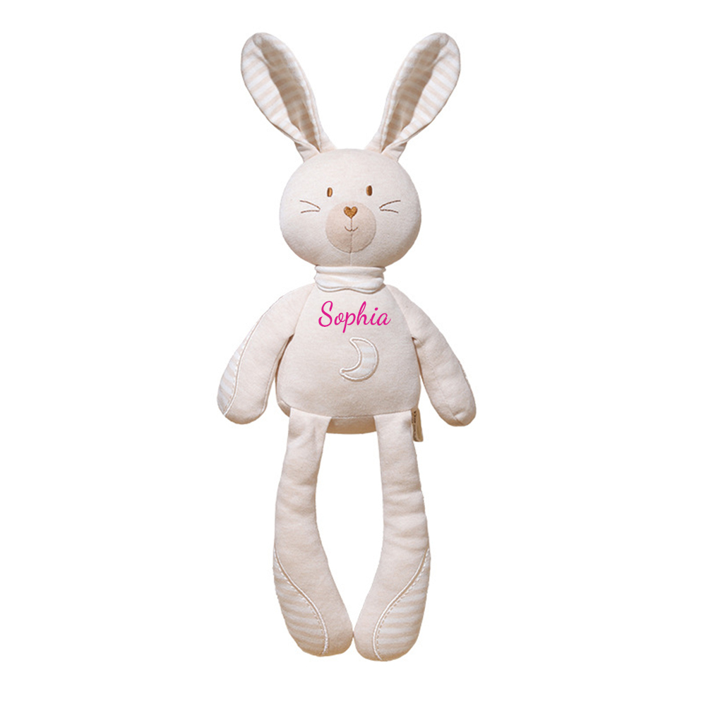Personalized Cute Long Legs Sleeping Baby Toys | CWToy118