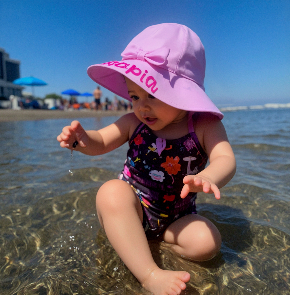 Personalized Lovely Bowknot Bucket Hat for Comfort & Unique | CWBeach170