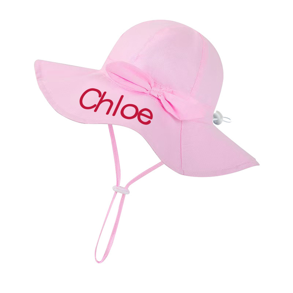Personalized Lovely Bowknot Bucket Hat for Comfort & Unique | CWBeach170