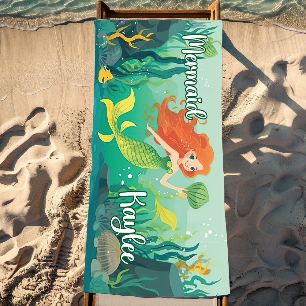 Personalized Lovely Kid Towel for Summer & Beach | CWTowel154