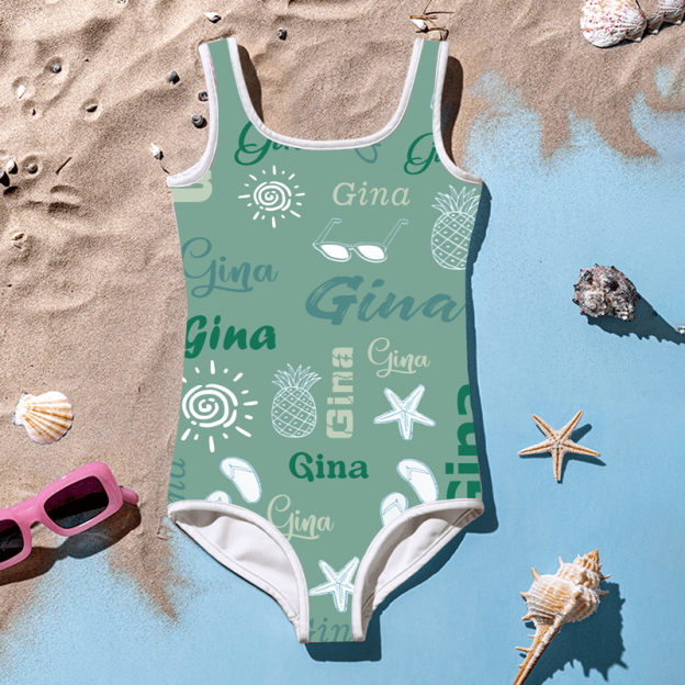 Personalized Summer Color Swimsuit for Summer | InSwin02