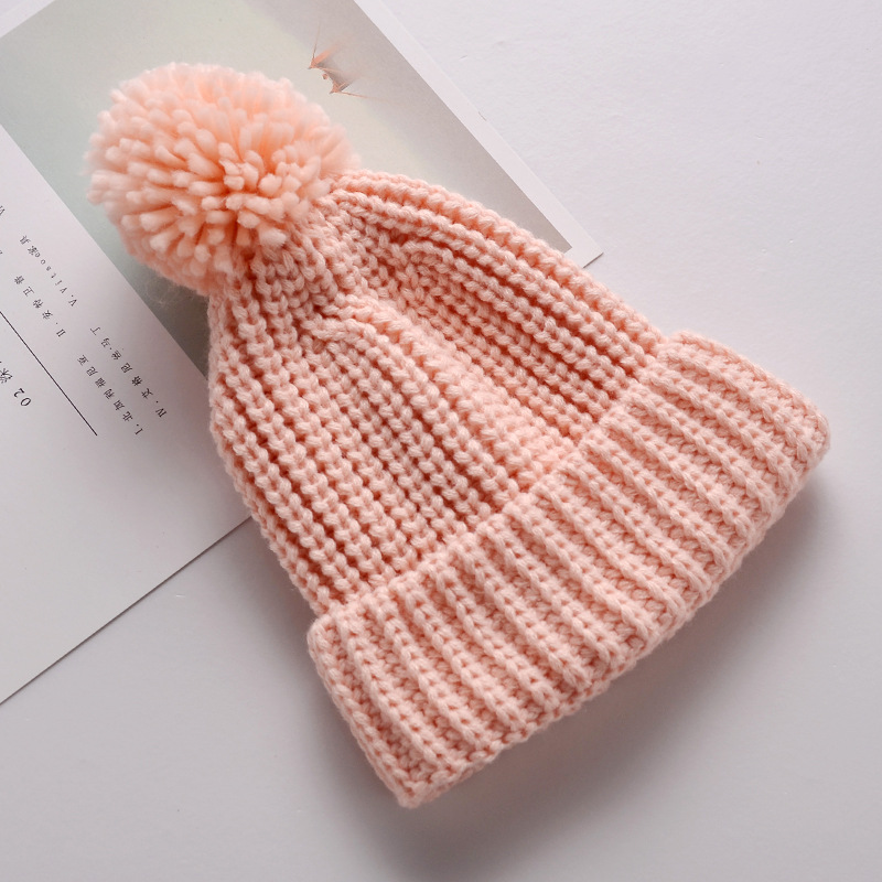 Personalized Hand Embroidery Pom Pom Beanie| HSKid44