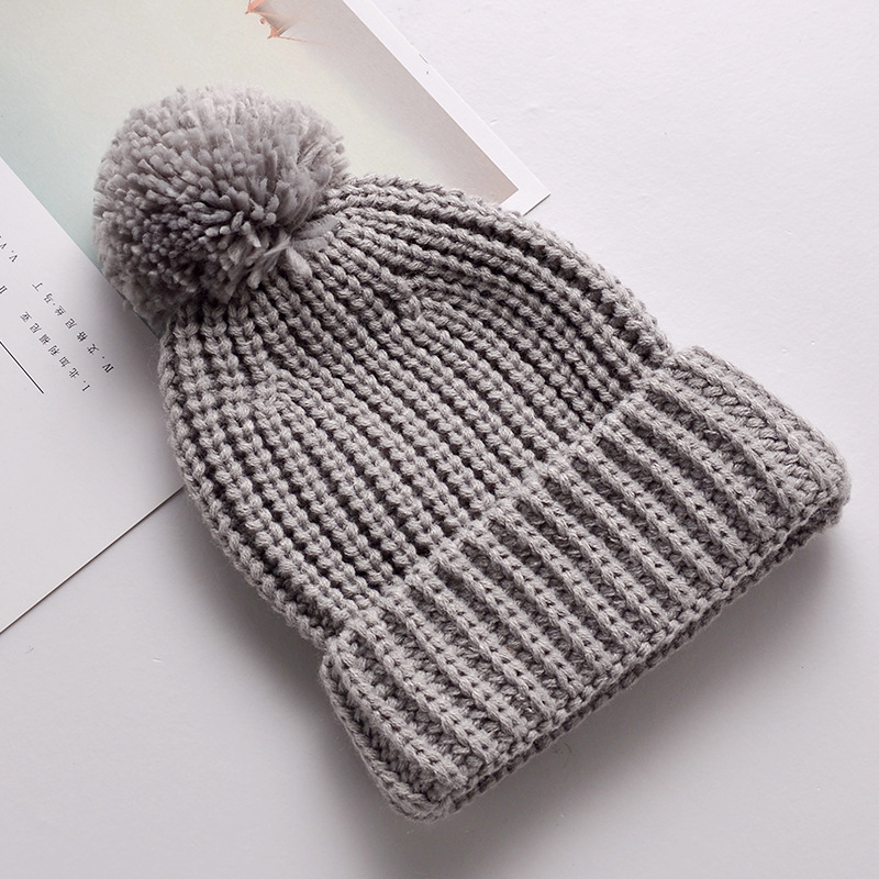 Personalized Hand Embroidery Pom Pom Beanie| HSKid44