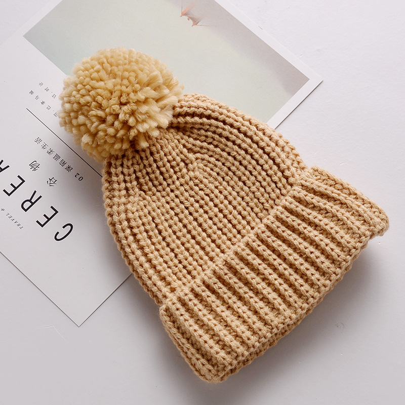 Personalized Hand Embroidery Pom Pom Beanie| HSKid44