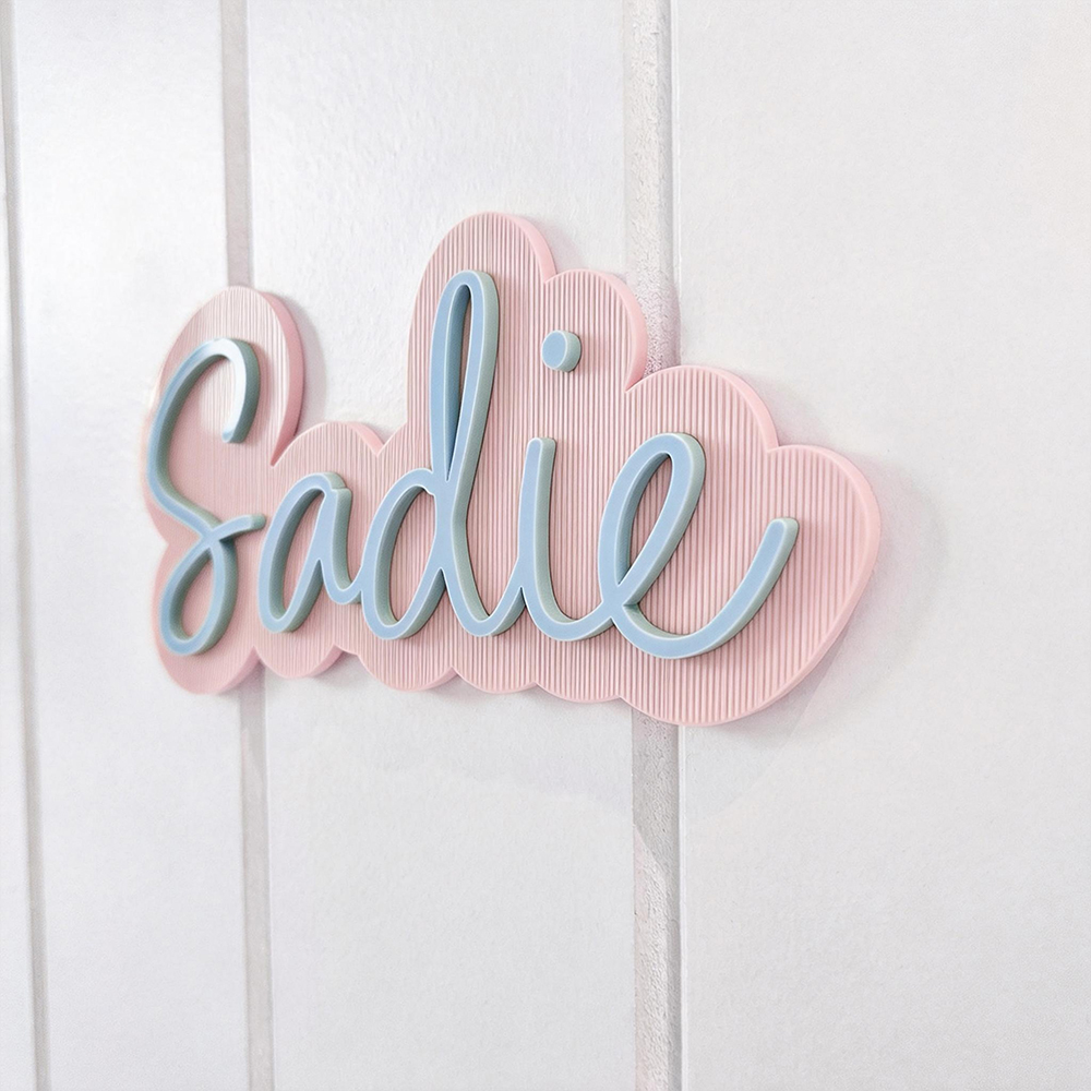 Personalized Kid's Bedroom Decoration Door Sign | CWBaby405