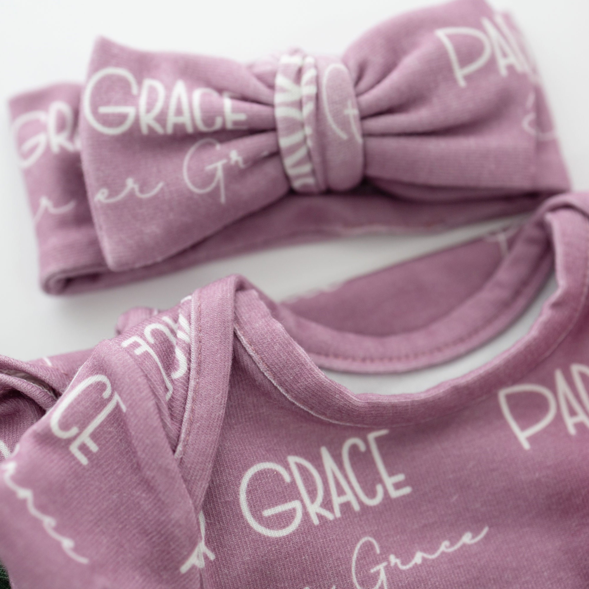 Personalized Newborn Swaddle Gown Set for Comfort & Unique | BBBlanket03