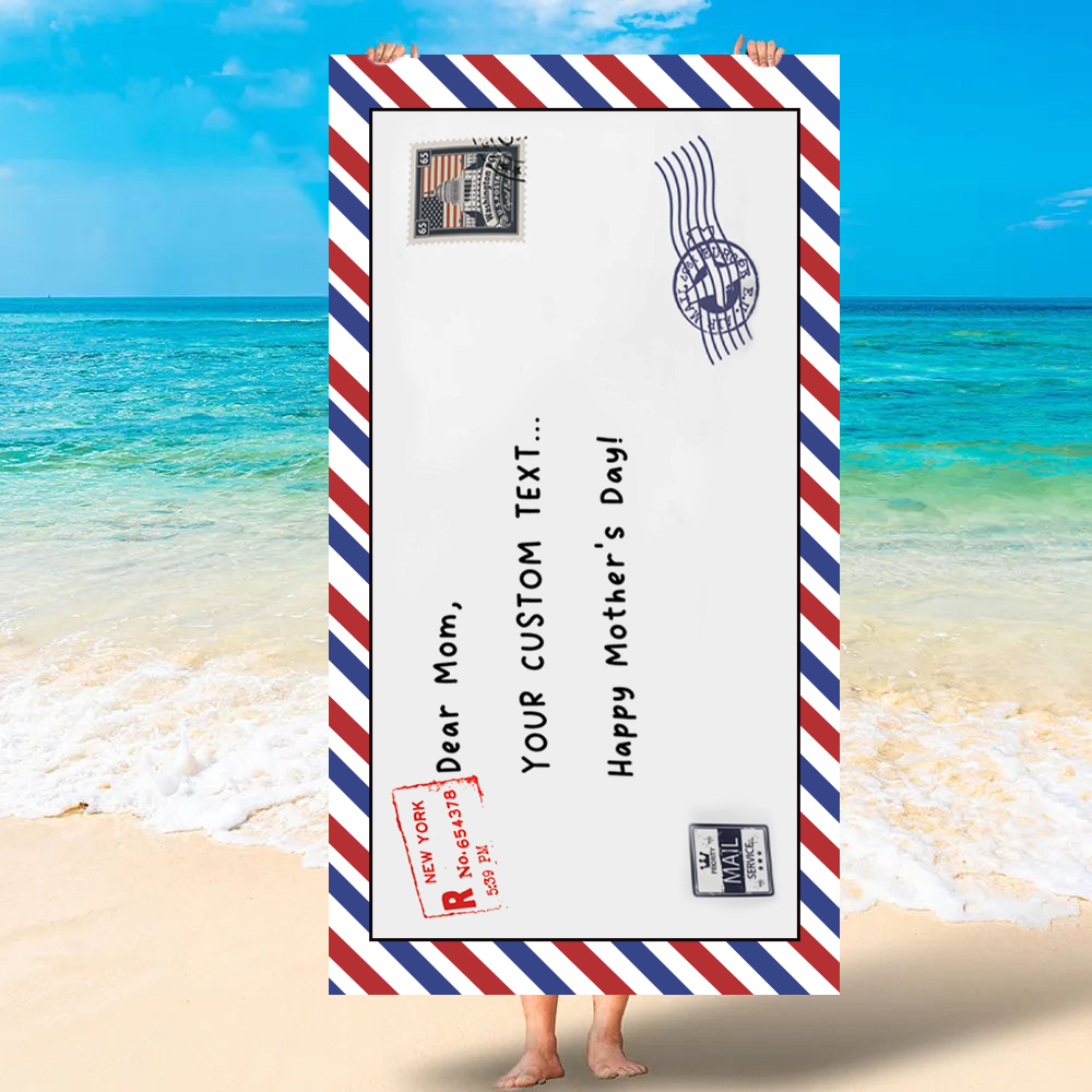 Personalized Lovely Kid Towel for Summer & Beach | CWTowel96