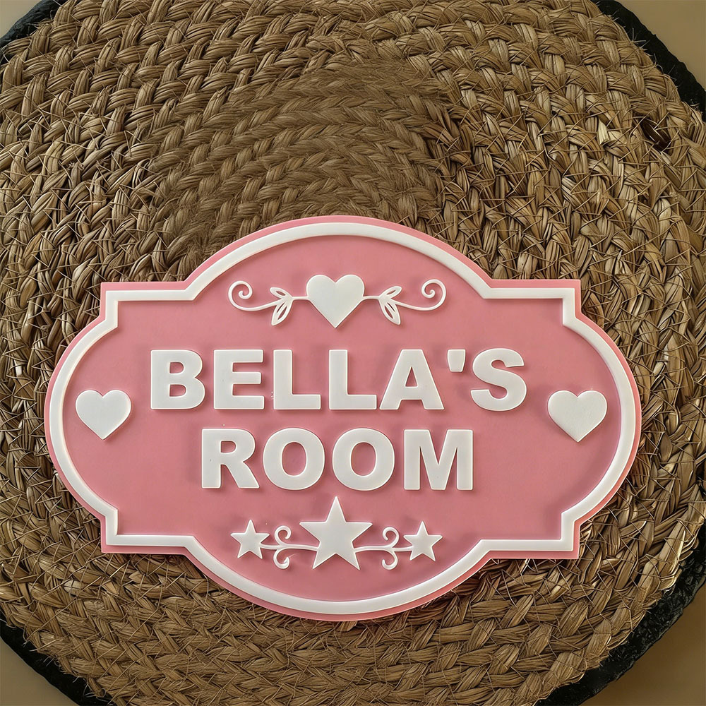 Personalized Kid's Bedroom Decoration Door Sign | CWBaby392