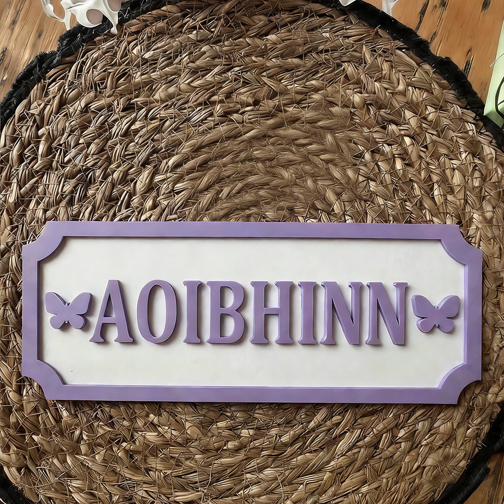 Personalized Kid's Bedroom Decoration Door Sign | CWBaby391