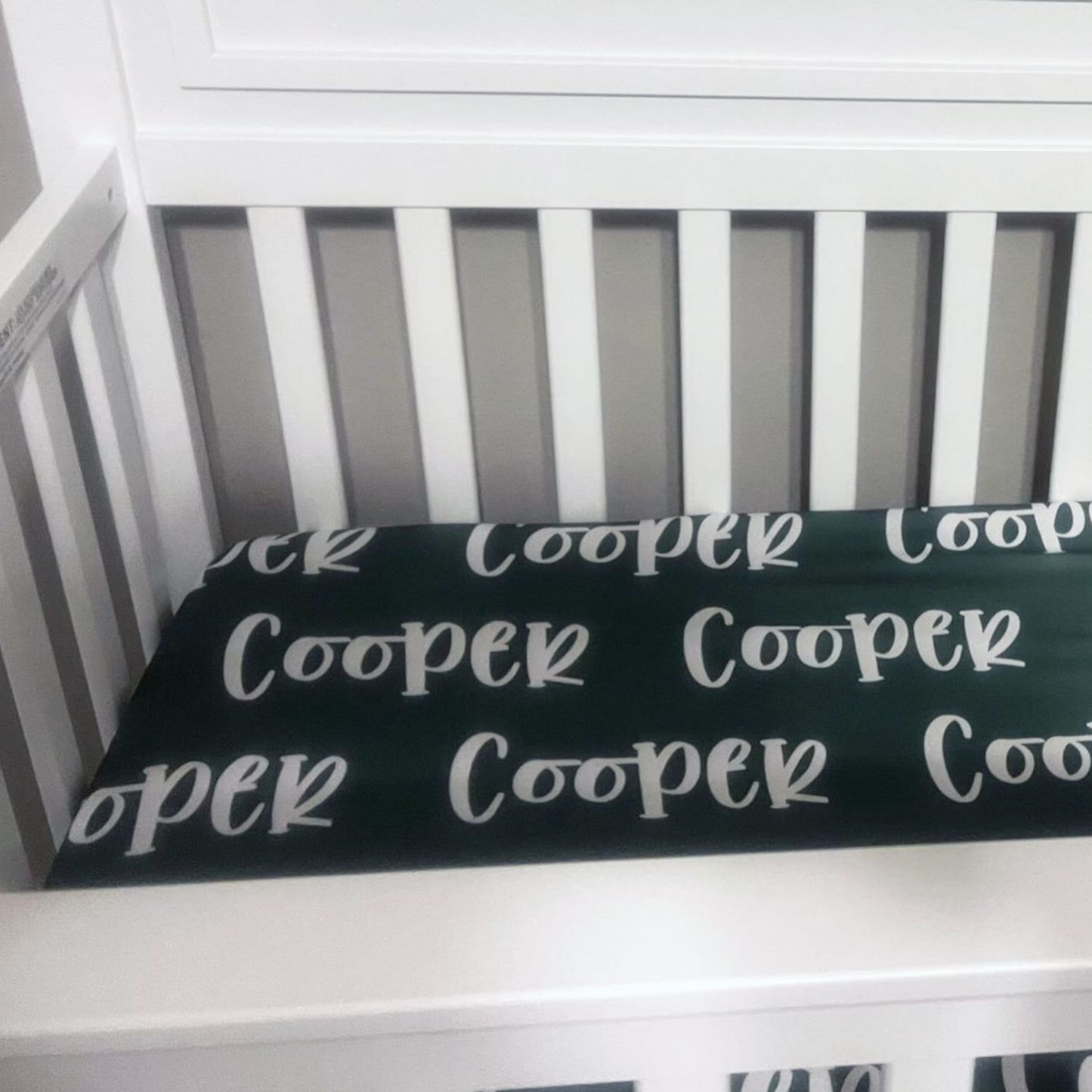 Personalized Baby Soft Crib Sheet for Comfort & Unique | BBCrib01