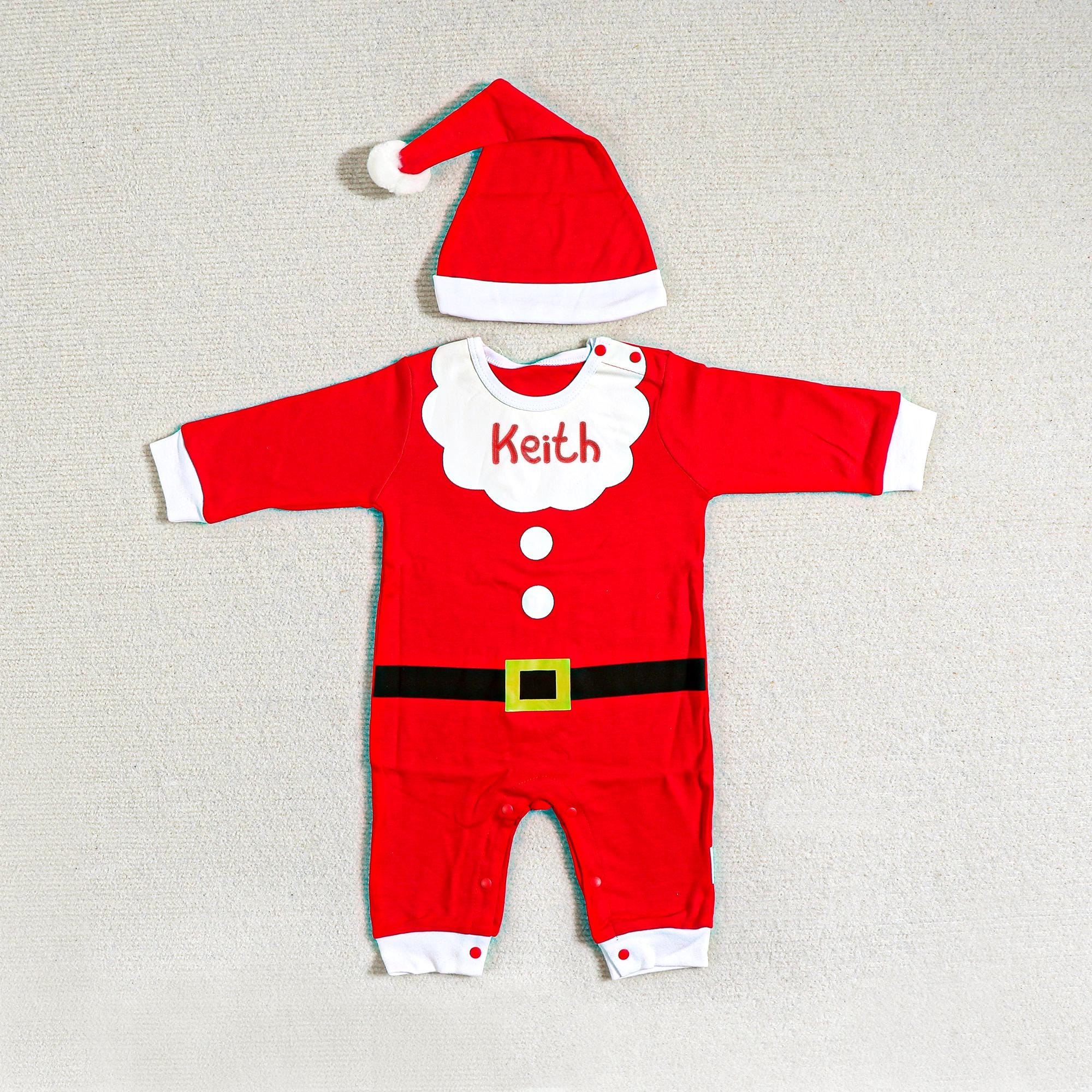 Personalized Newborn Baby Christmas Outfits | MCGift140