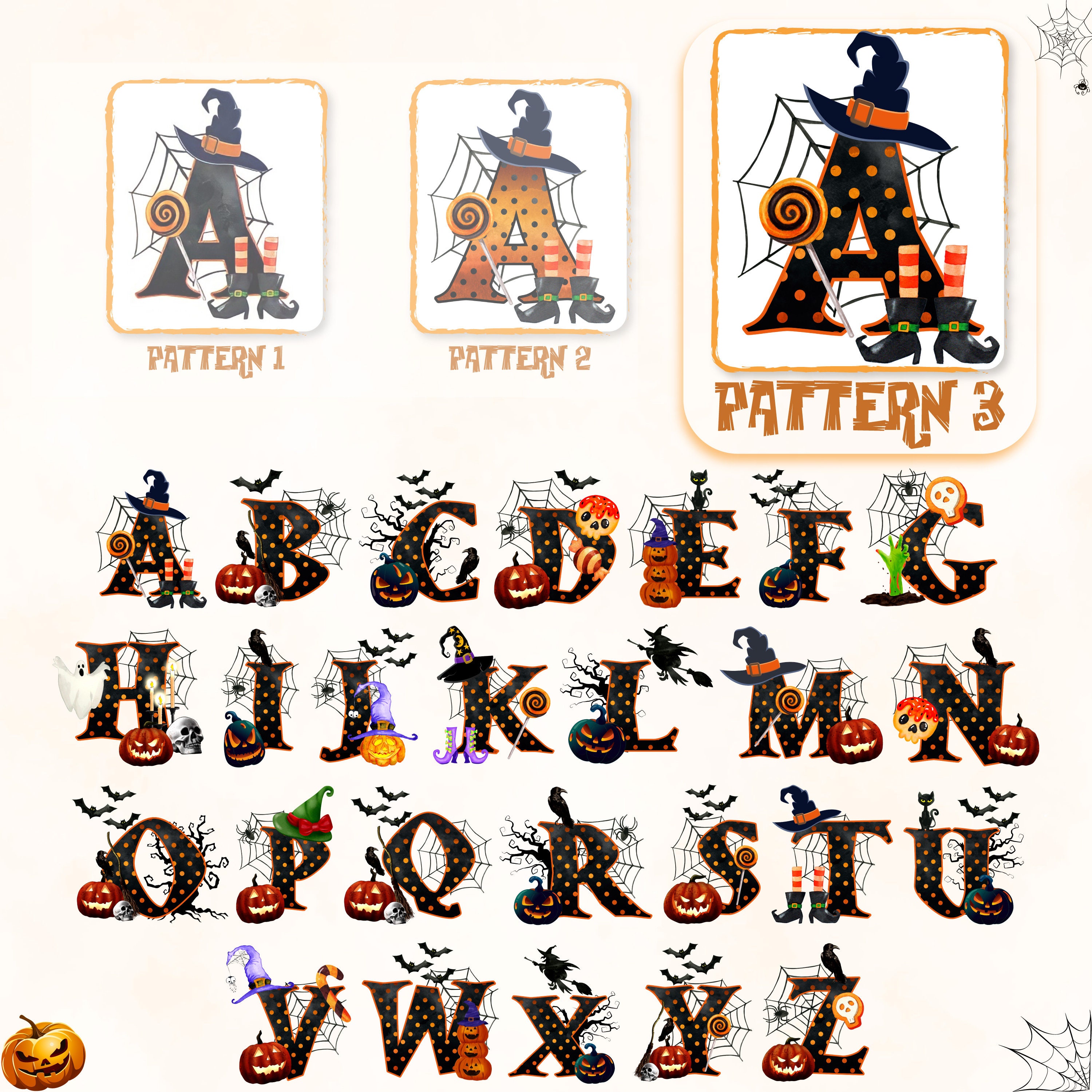 Personalized Name Pumpkin Treat Bag | CWHalloween06