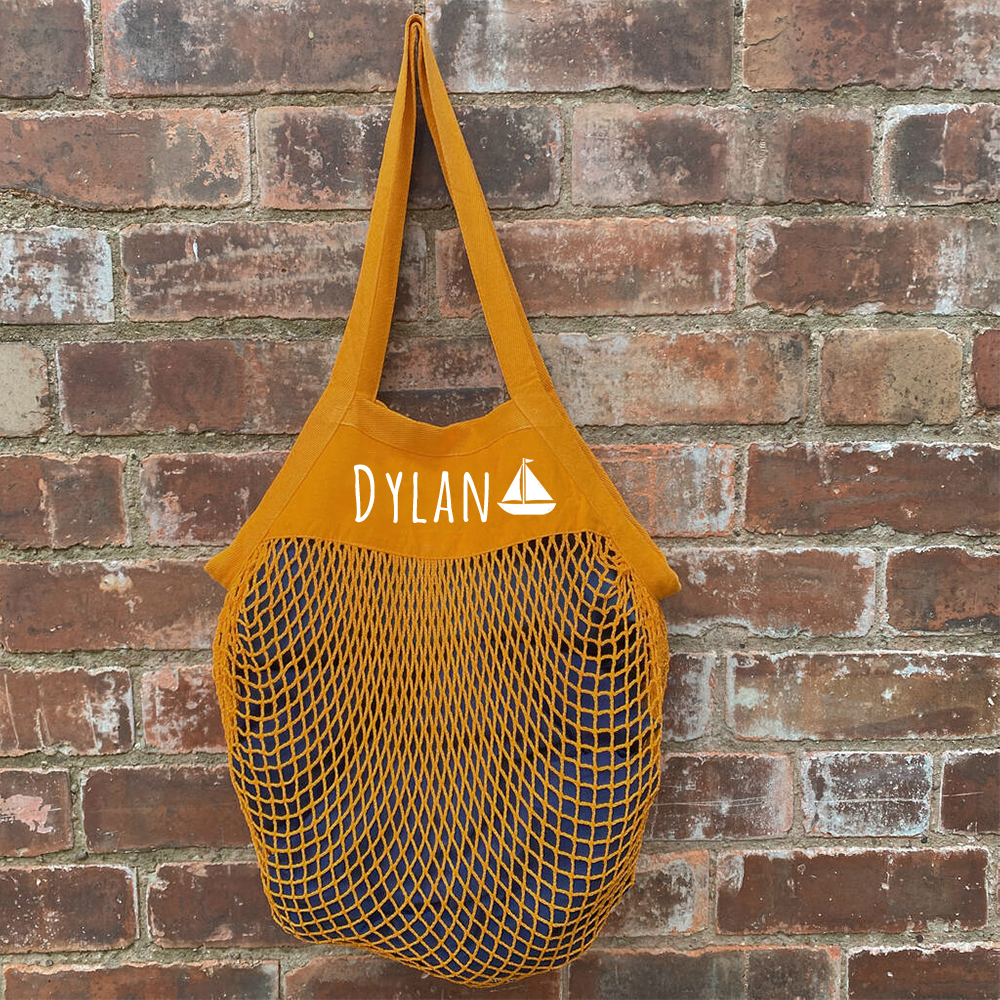 Personalized Color Mesh Beach Bag | CWBeach144