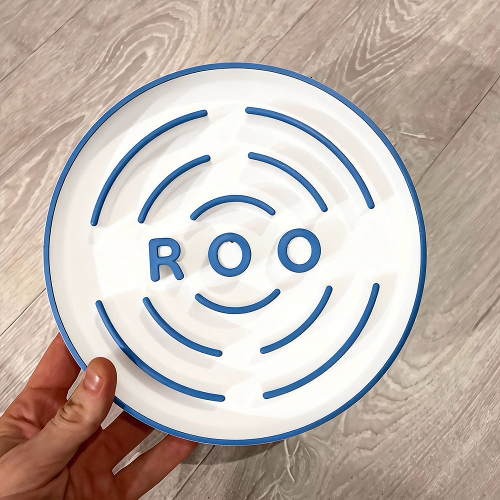 Personalized 3D Printed Dog Slow Feeder Bowl | BKPet354