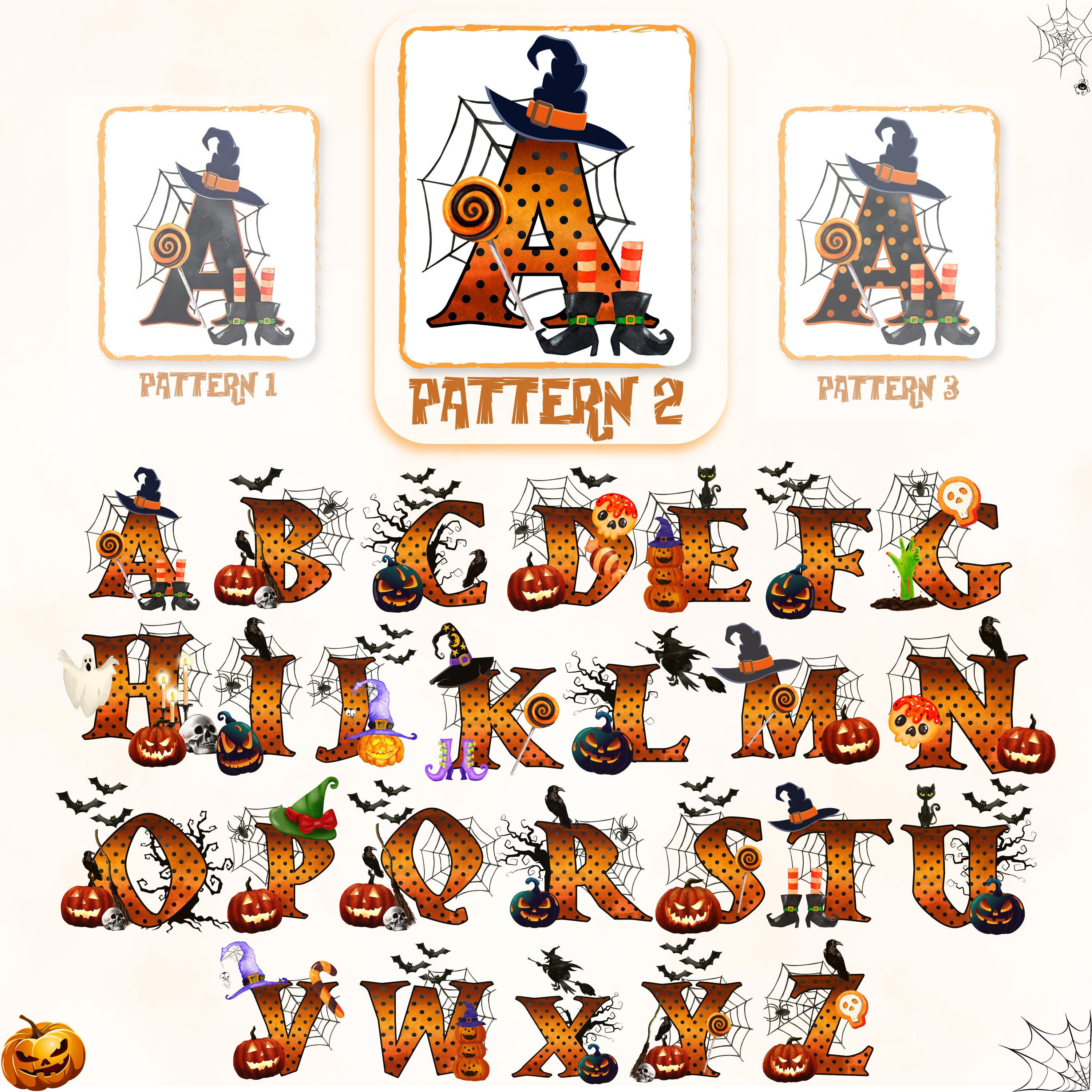 Personalized Name Pumpkin Treat Bag | CWHalloween06