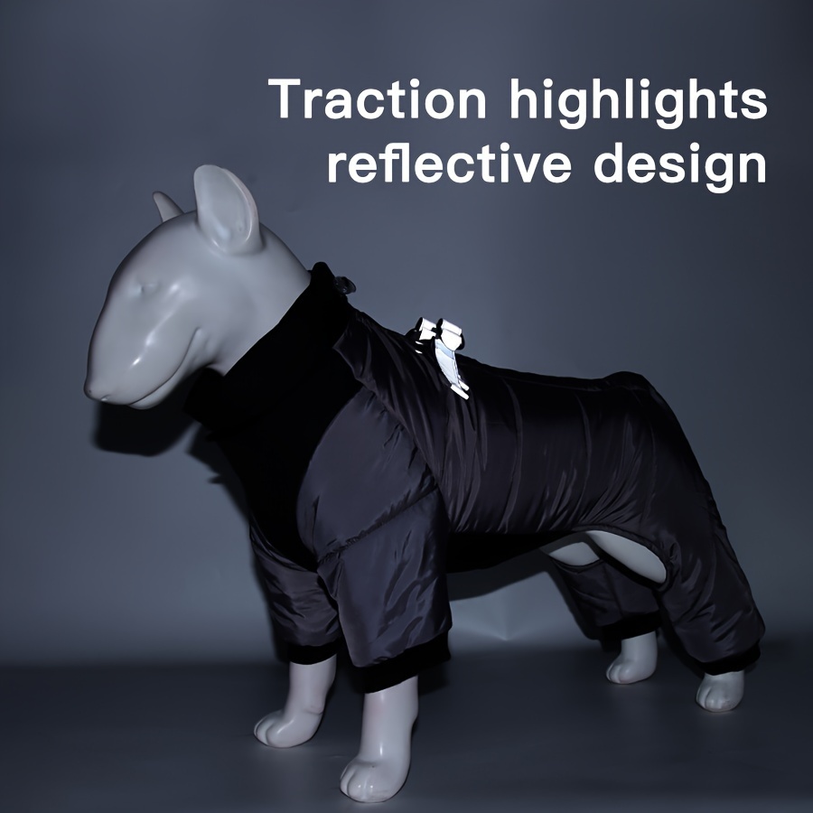 Personalized Pet Winter Warm Windproof Puffer Jacket | BKPet272