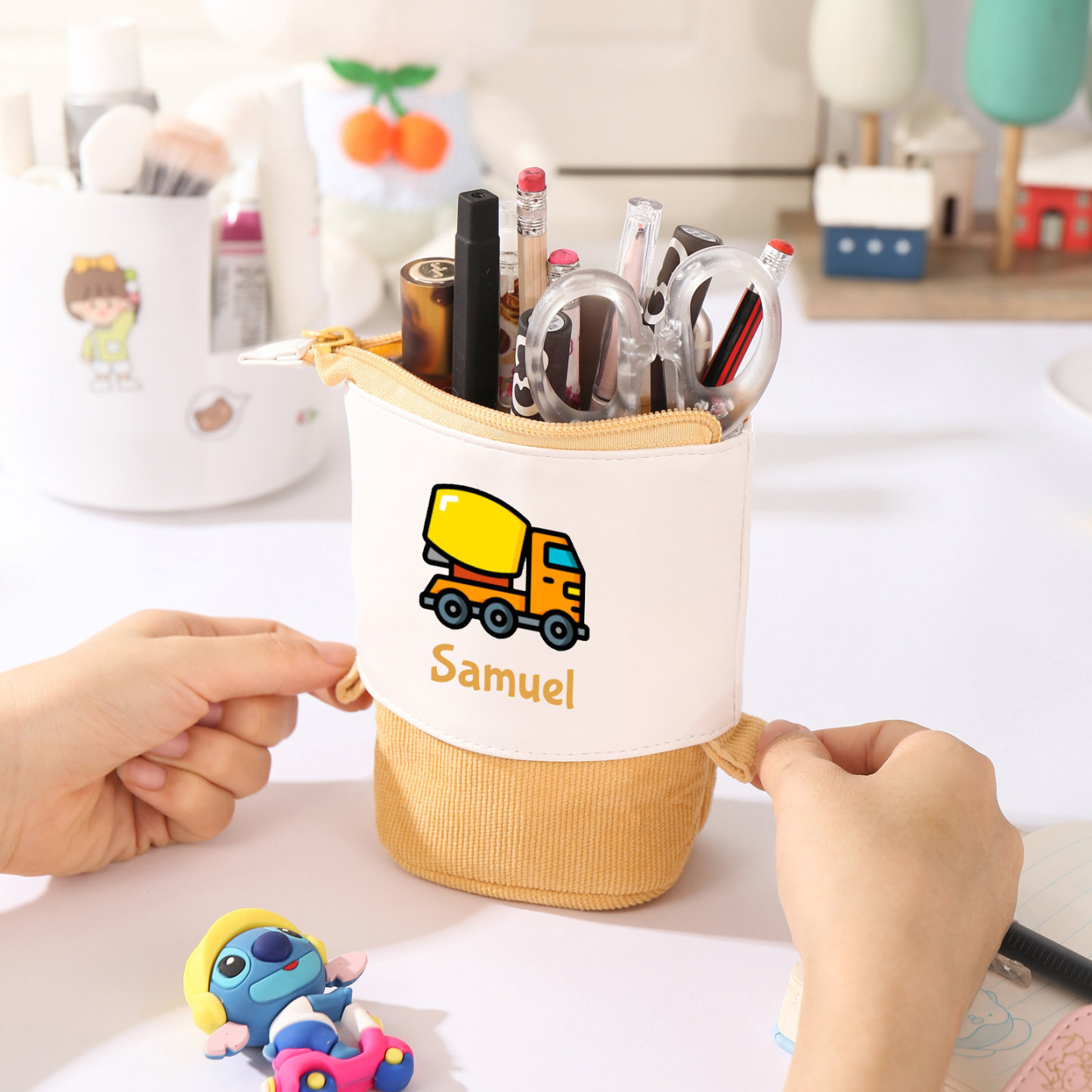 Personalized Pencil-Case with Pop-up Design for Kids | CWToy5405